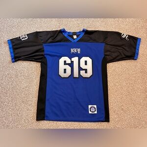 Rey Mysterio 619 Authentic Jersey WWE WWF ECW Size XL Shirt 2004 Wrestling